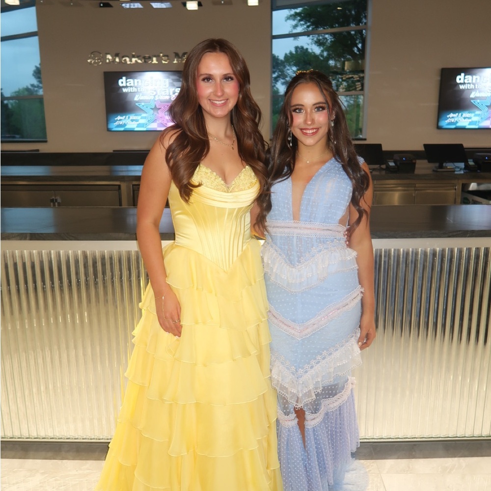 Sherri Hill Yellow Prom Dress #56911 - Picture 3 of 4